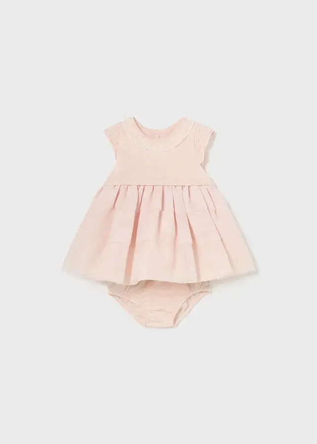 1825 - Dress for newborn girl - Rose