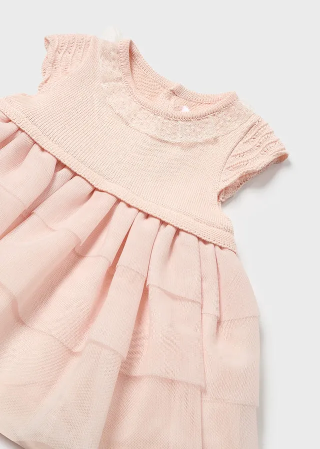 1825 - Dress for newborn girl - Rose