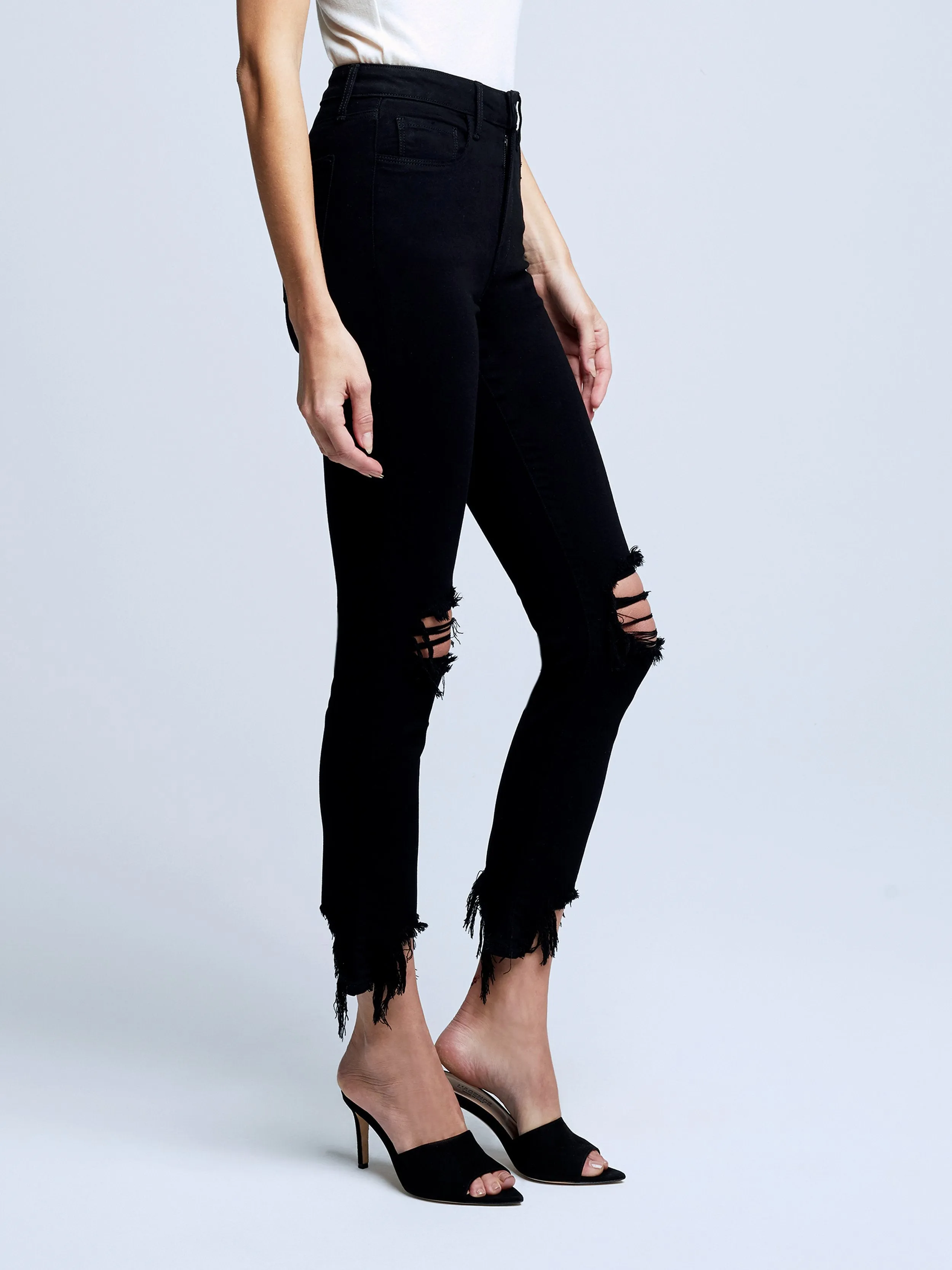 2619csndOD L'AGENCE Skinny Dest Denim