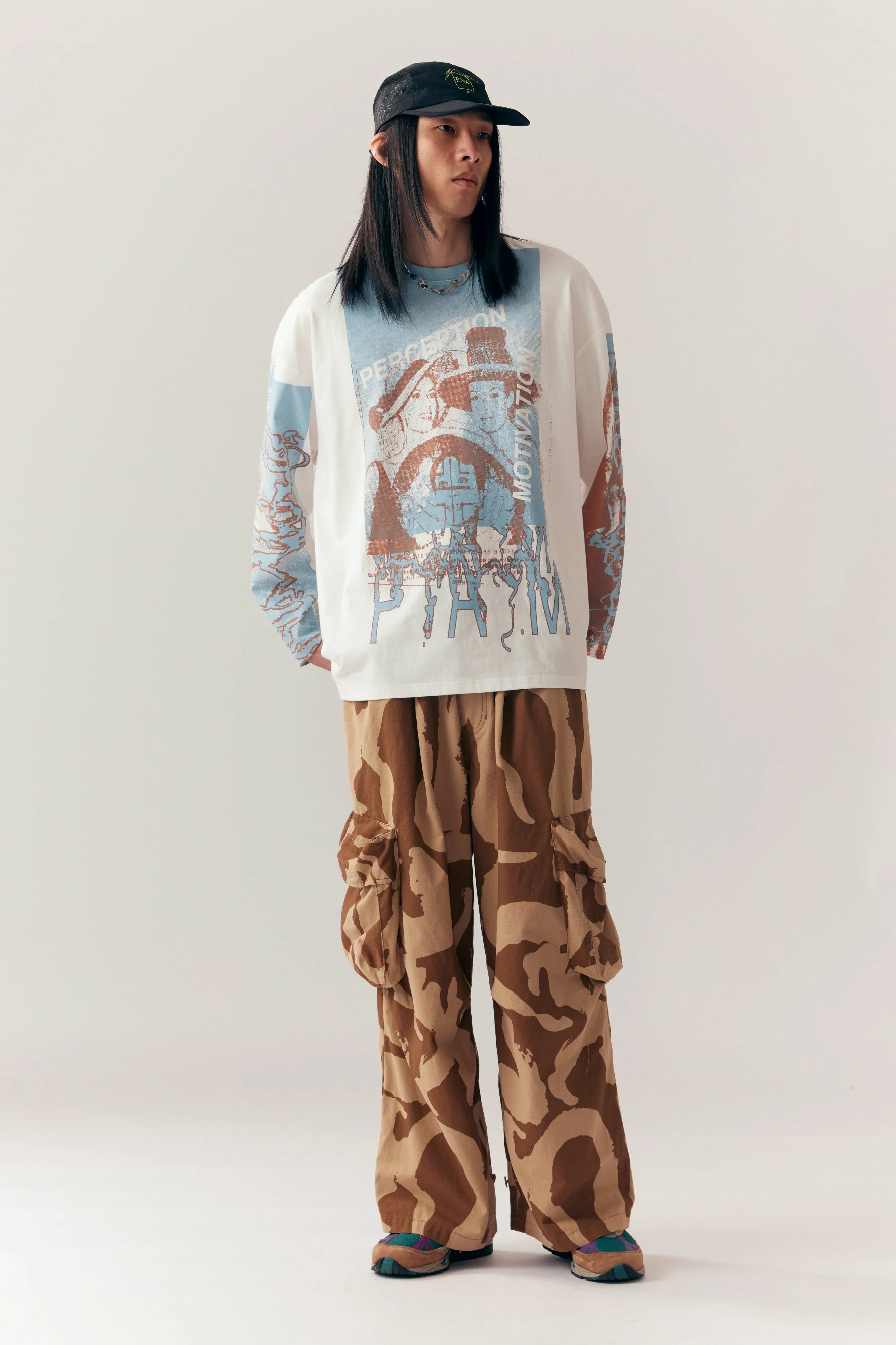 AMBIENCE OVERSIZED LS TEE