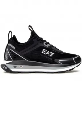 Armani EA7 Trainers High Rise Logo Black