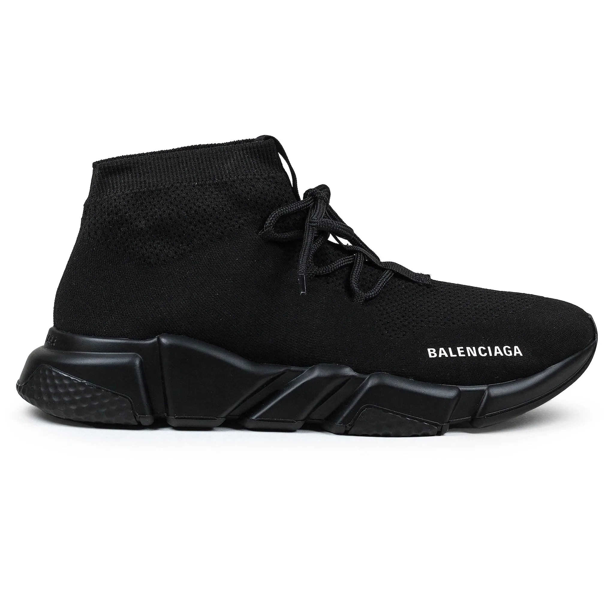 Balenciaga Speed Knit Lace Sock Triple Black (W)