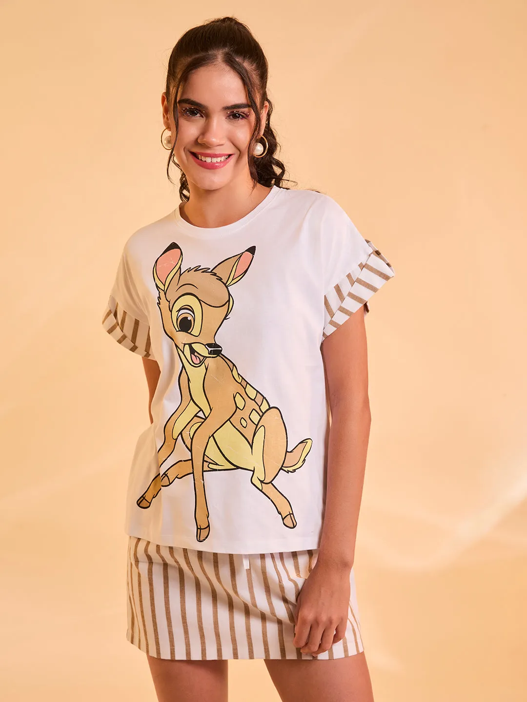 Bambi  Disney Printed T-Shirt