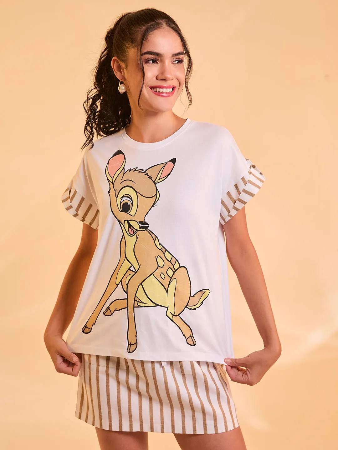 Bambi  Disney Printed T-Shirt