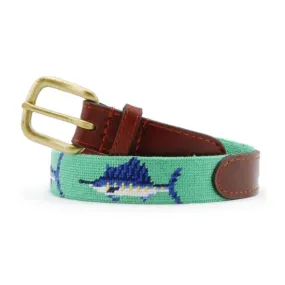 Billfish Children's Needlepoint Belt