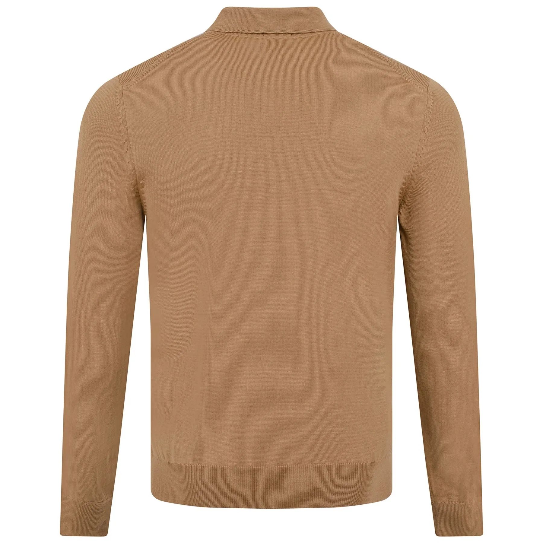 Bono-L Knitted Wool Regular Fit Sweatshirt Medium Beige - W23