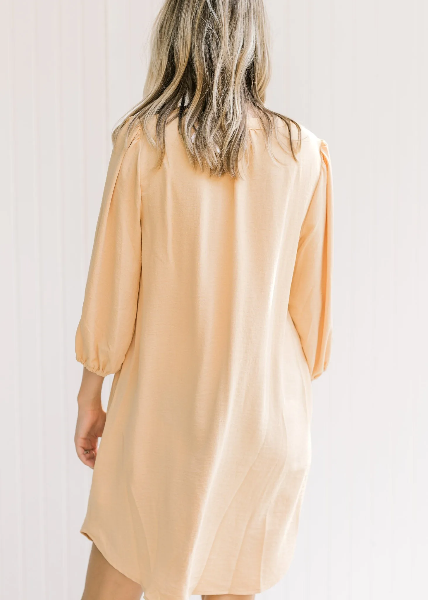 Buttery V-neck Dress