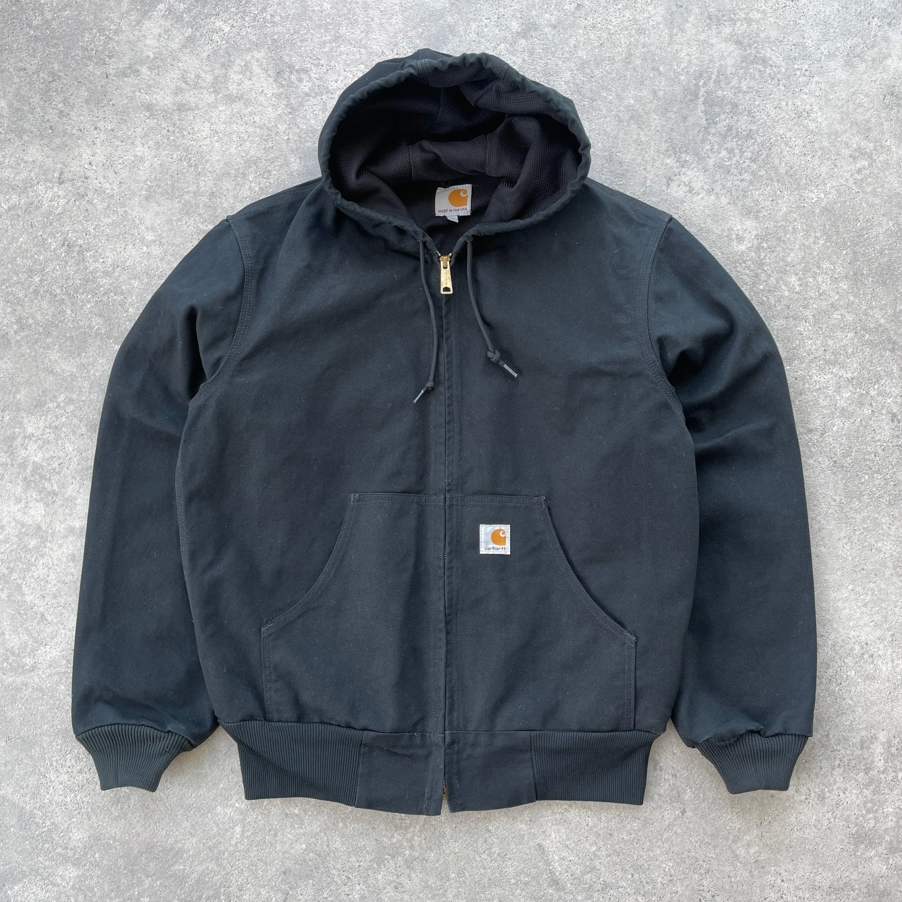 Carhartt 2000s heavyweight hooded active jacket (S)