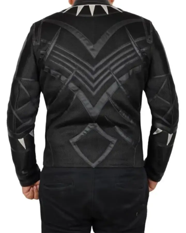 Chadwick Boseman Black Panther Leather Jacket | William Jacket