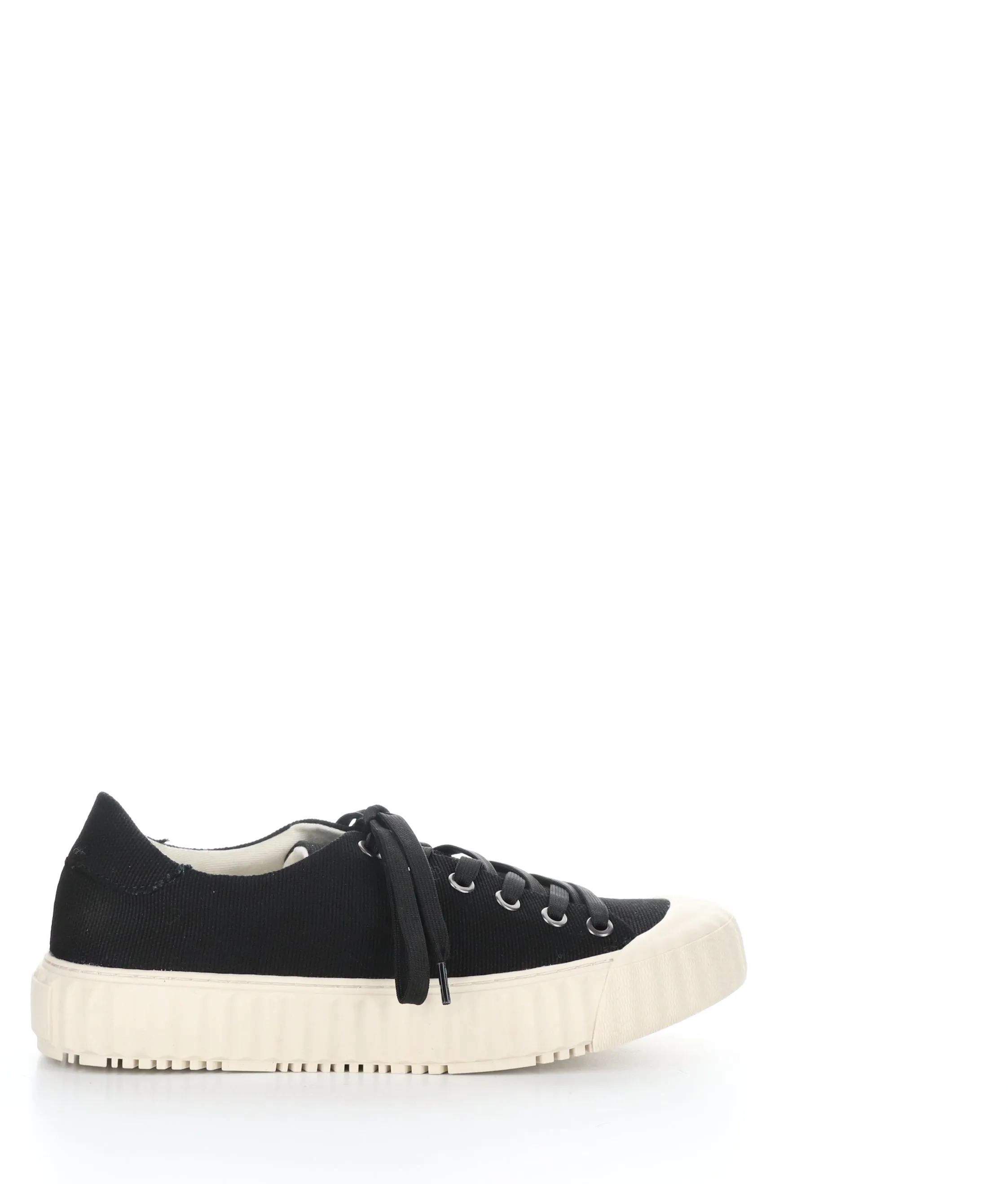 CHAYA BLACK Lace-up Trainers