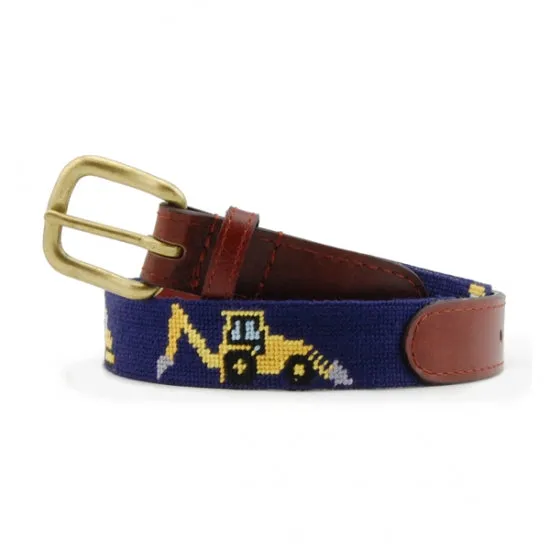 Construction Children's Needlepoint Belt