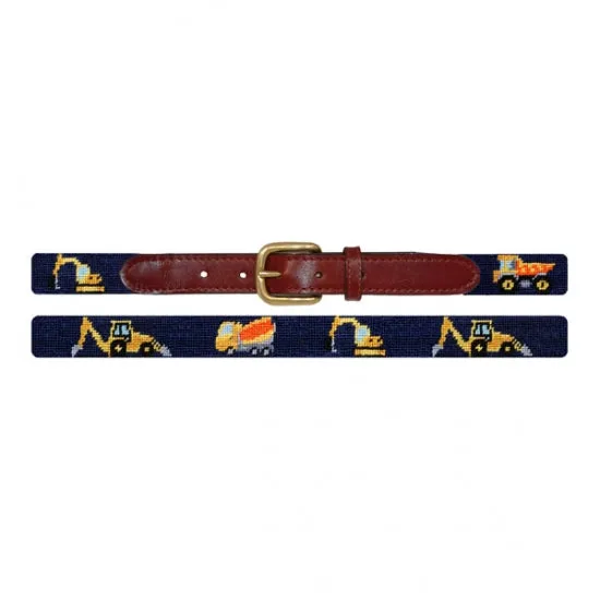 Construction Children's Needlepoint Belt