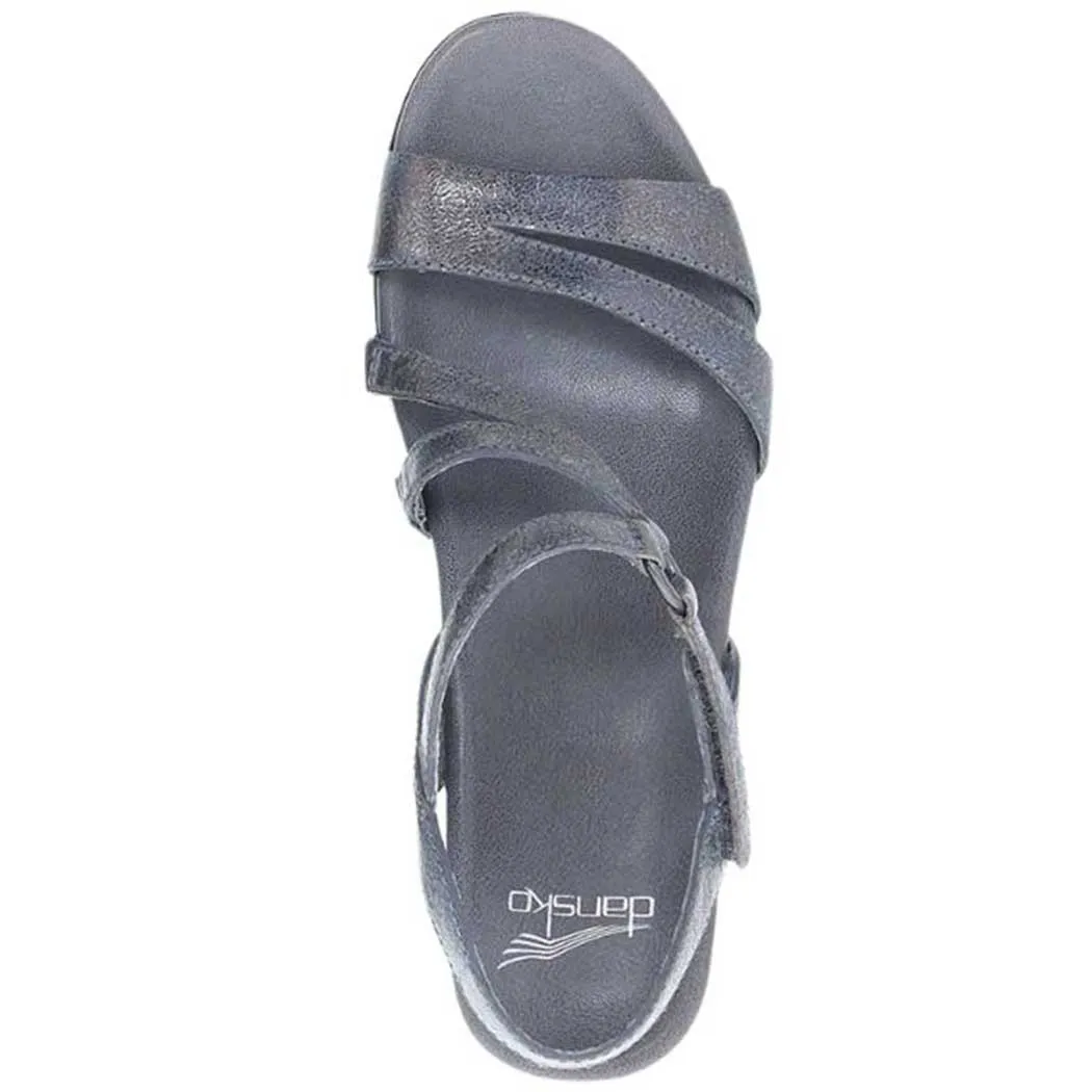 Dansko Addyson Sandal Pewter Metallic (Women's)