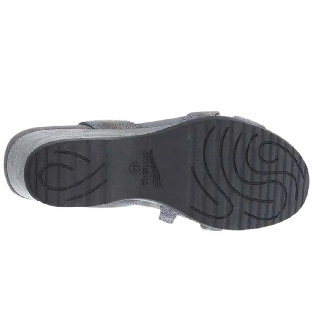 Dansko Addyson Sandal Pewter Metallic (Women's)