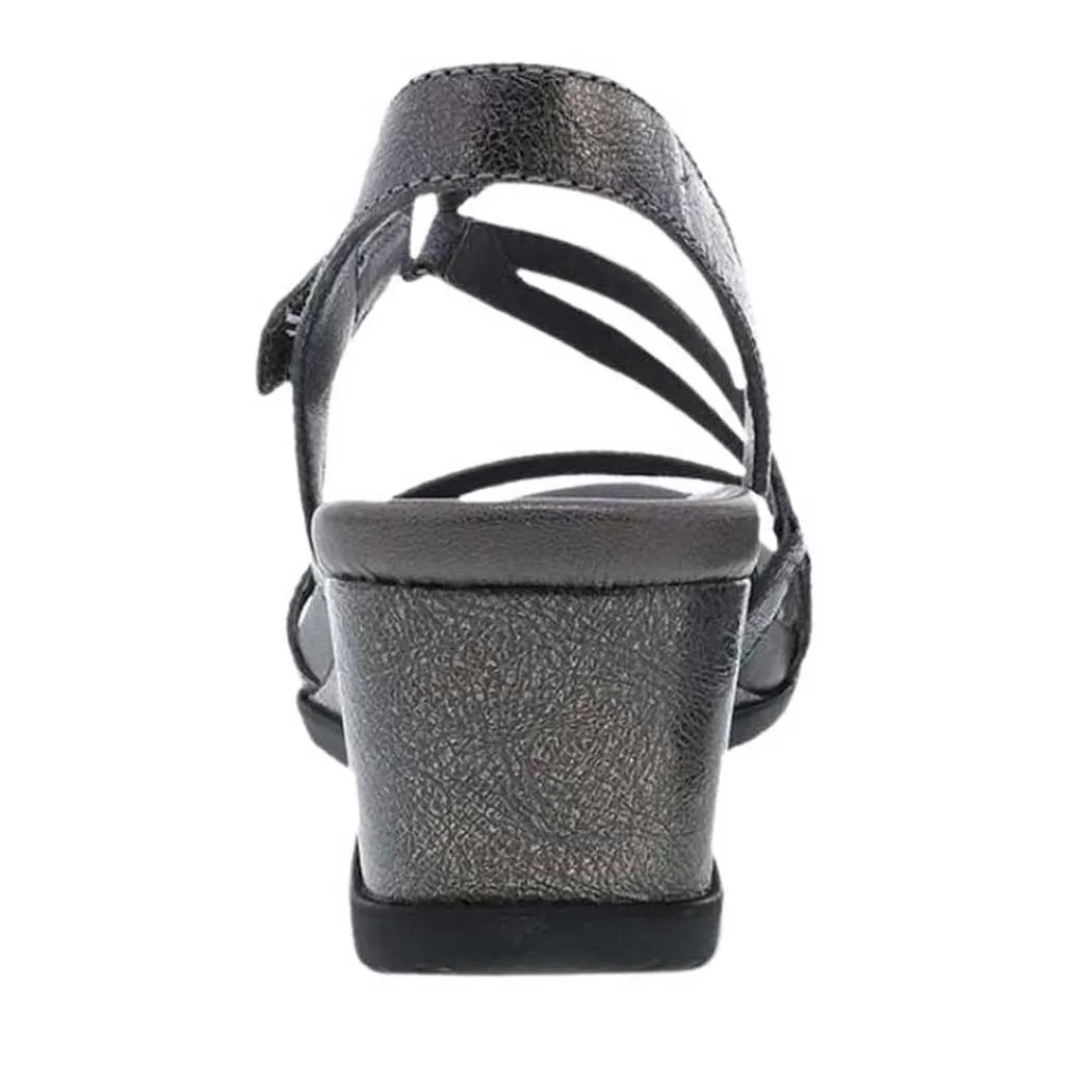 Dansko Addyson Sandal Pewter Metallic (Women's)