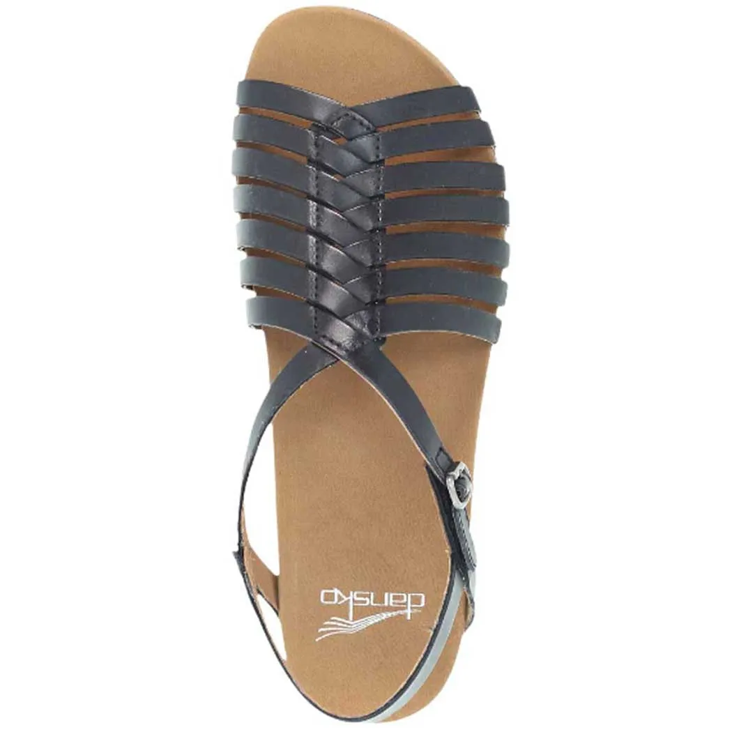 Dansko Jennifer Sandal Black (Women's)