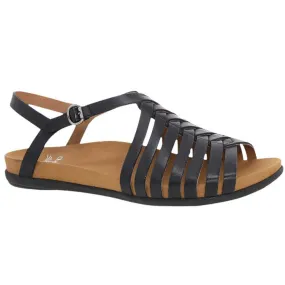 Dansko Jennifer Sandal Black (Women's)