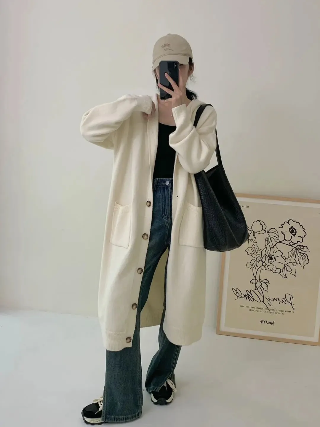 F6866 Hooded Coat