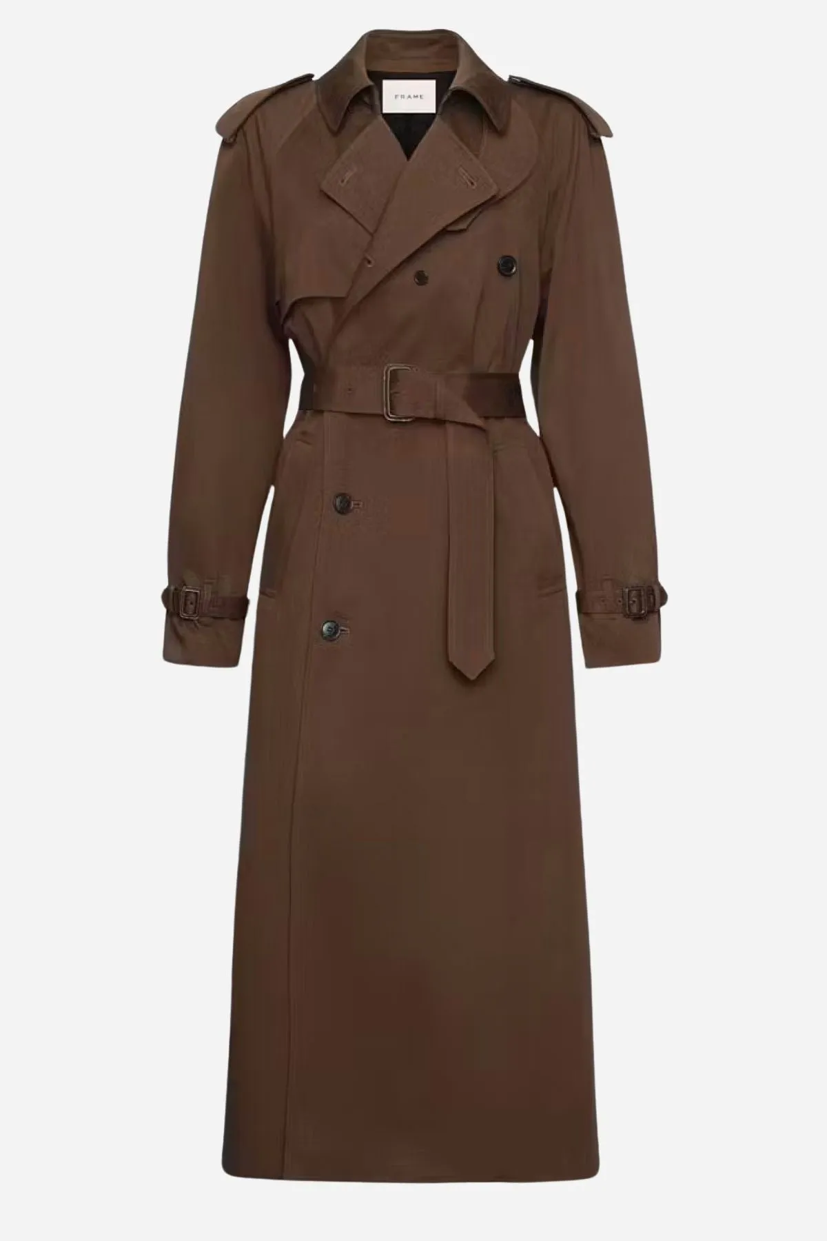 Frame Denim Classic Trench Coat - Brown