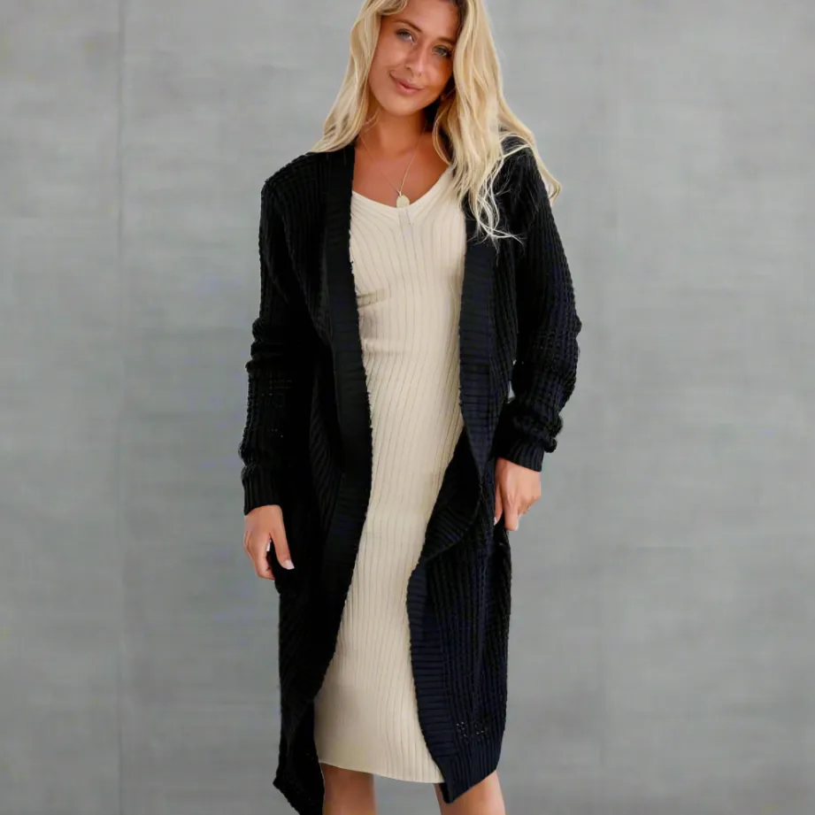 Free Spirit Long Knit Cardigan