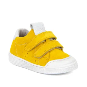 Froddo Rosario Velcro Yellow Flexible Sole Trainers