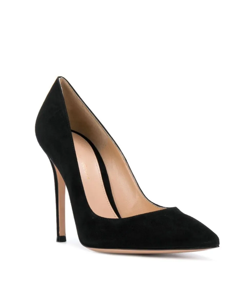 GIANVITO 105MM SUEDE PUMPS