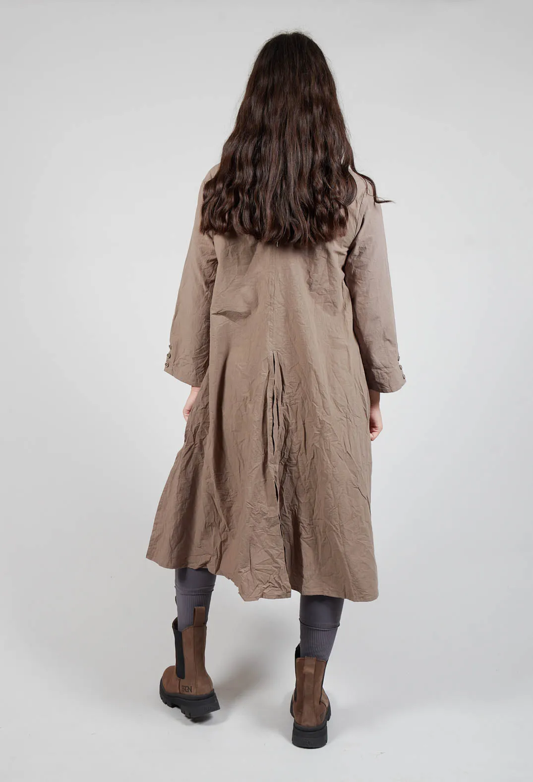 Grete Dress in Walnut