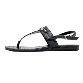 Guess Logo Chain Thong Sandals