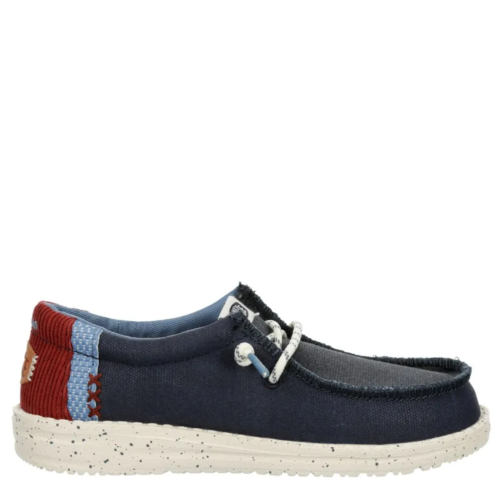 HEYDUDE  BOYS WALLY YOUTH SLIP ON SNEAKER