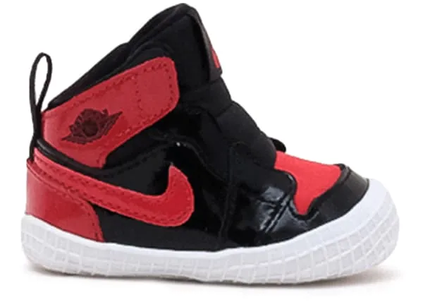 Jordan 1 Crib Bootie Bred Patent (I)