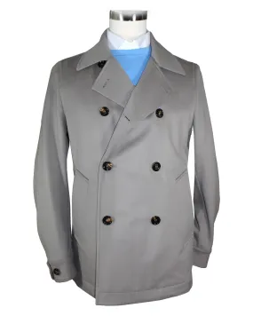 Kired Cashmere Coat Beige Double Breasted Peacoat Textek EU 50 SALE