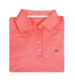 Ladies Albatross Polo - Heather Coral