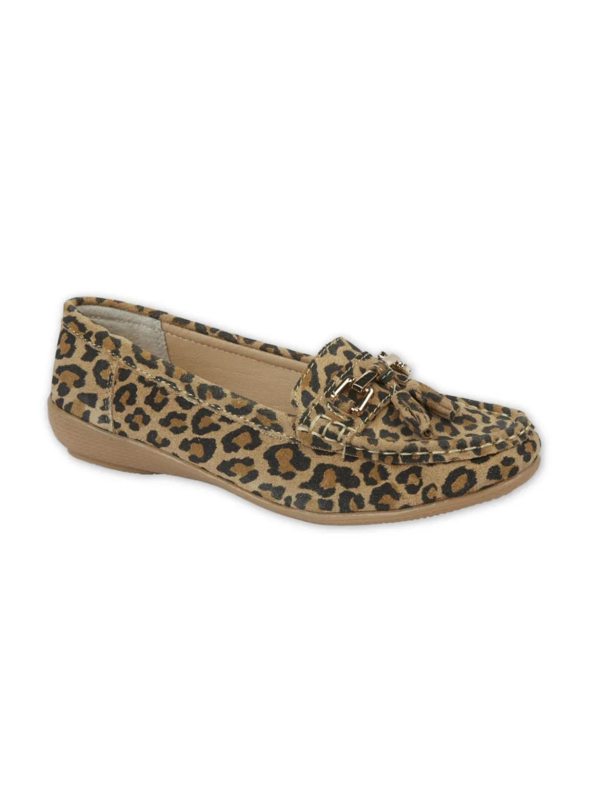 Leopard Tassel Loafer