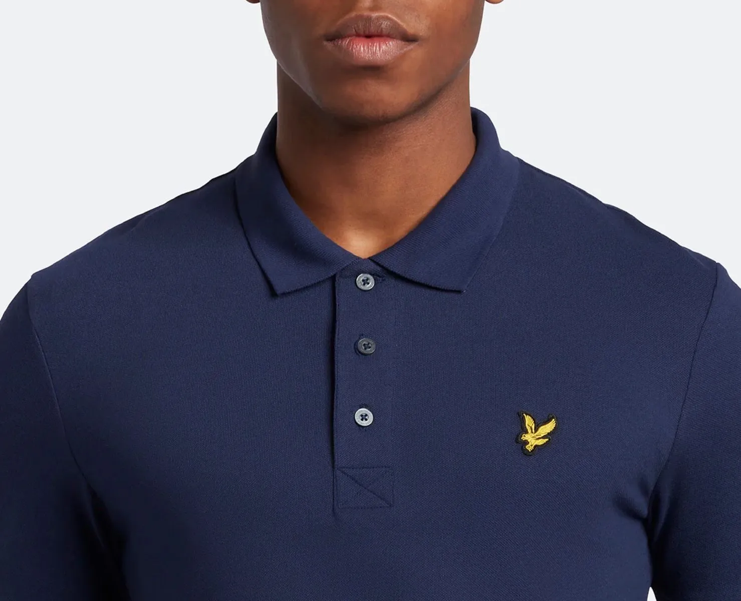 Lyle & Scott Casual Short Sleeve Polo Shirt Navy