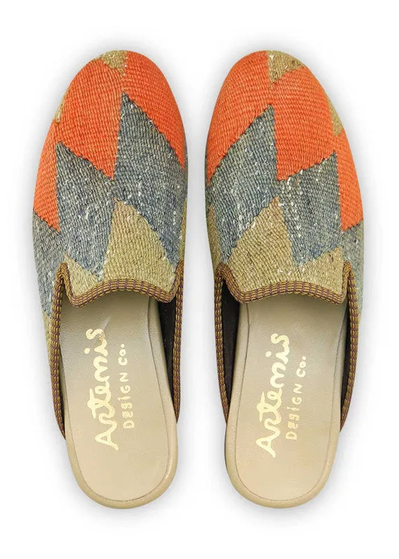 Men's Kilim Slippers - Size 9