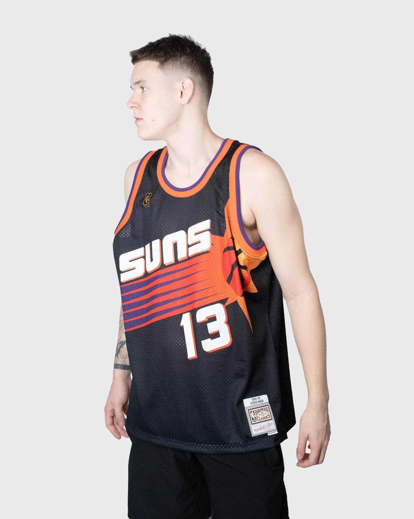 mitchell and ness suns nash swingman jersey