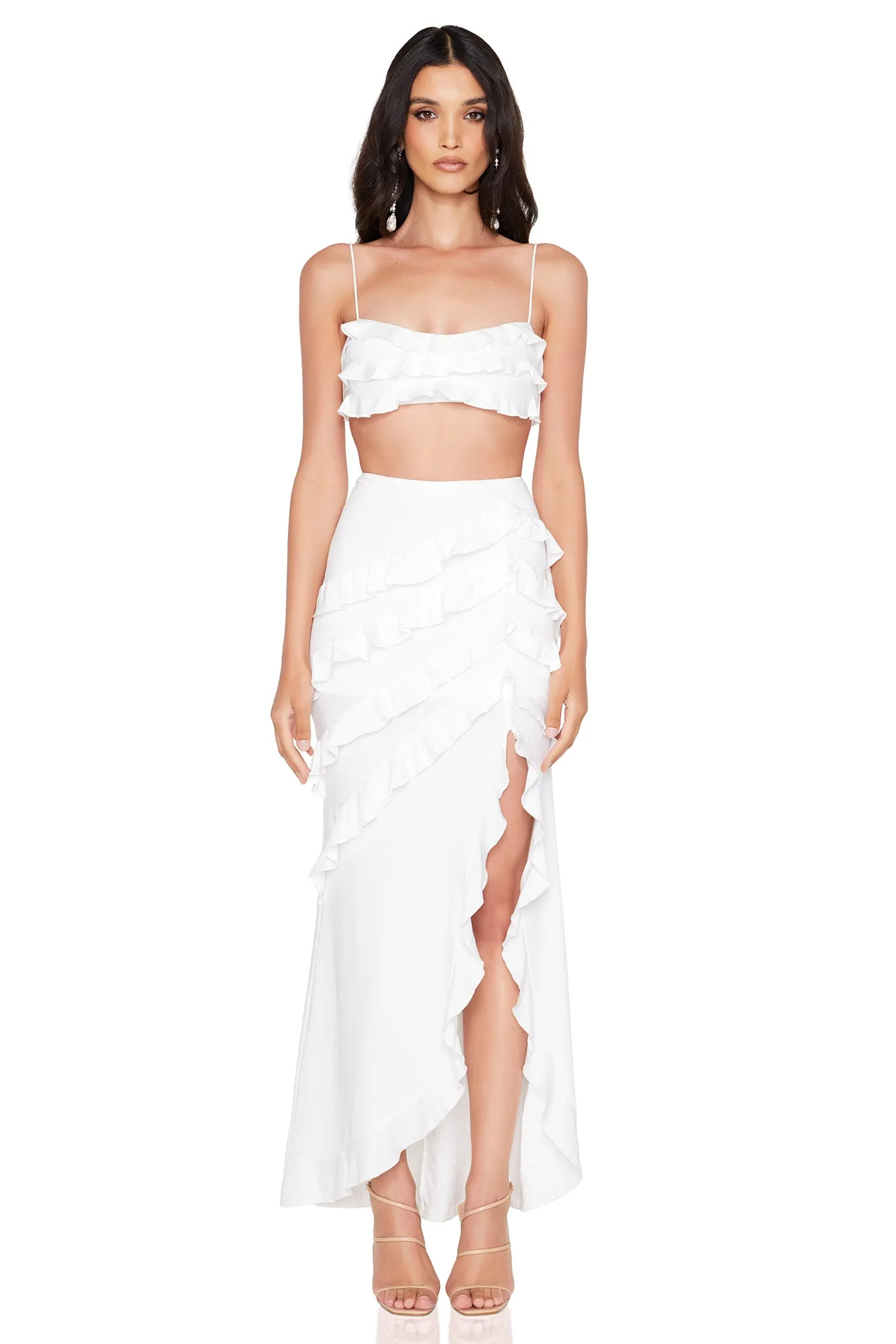 Nookie Kennedy Skirt - White