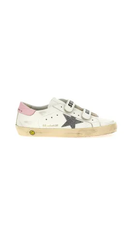 Old School Sneakers - White\Pink