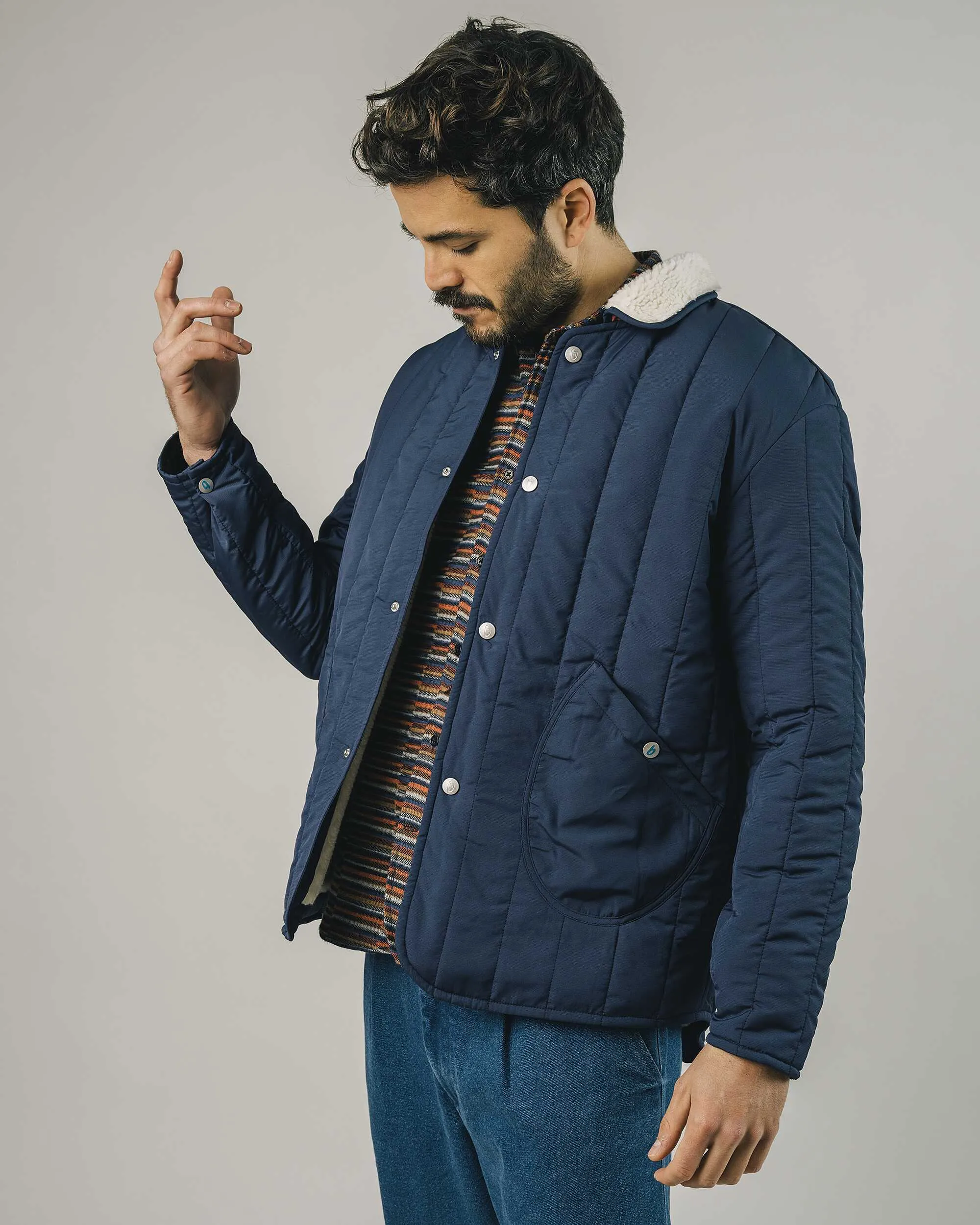 Padded Jacket Navy