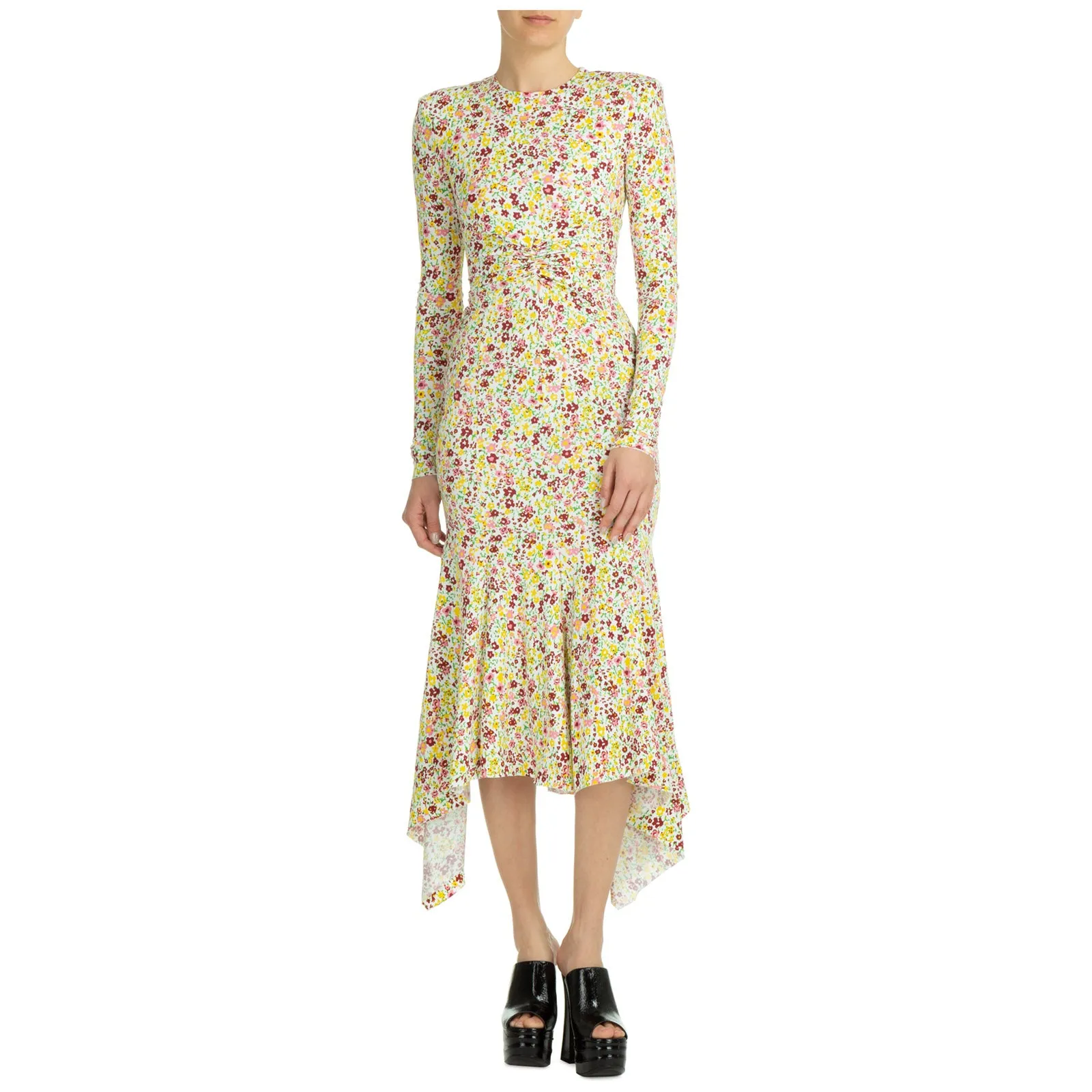 Philosophy Di Lorenzo Serafini Floral Printed Midi Dress