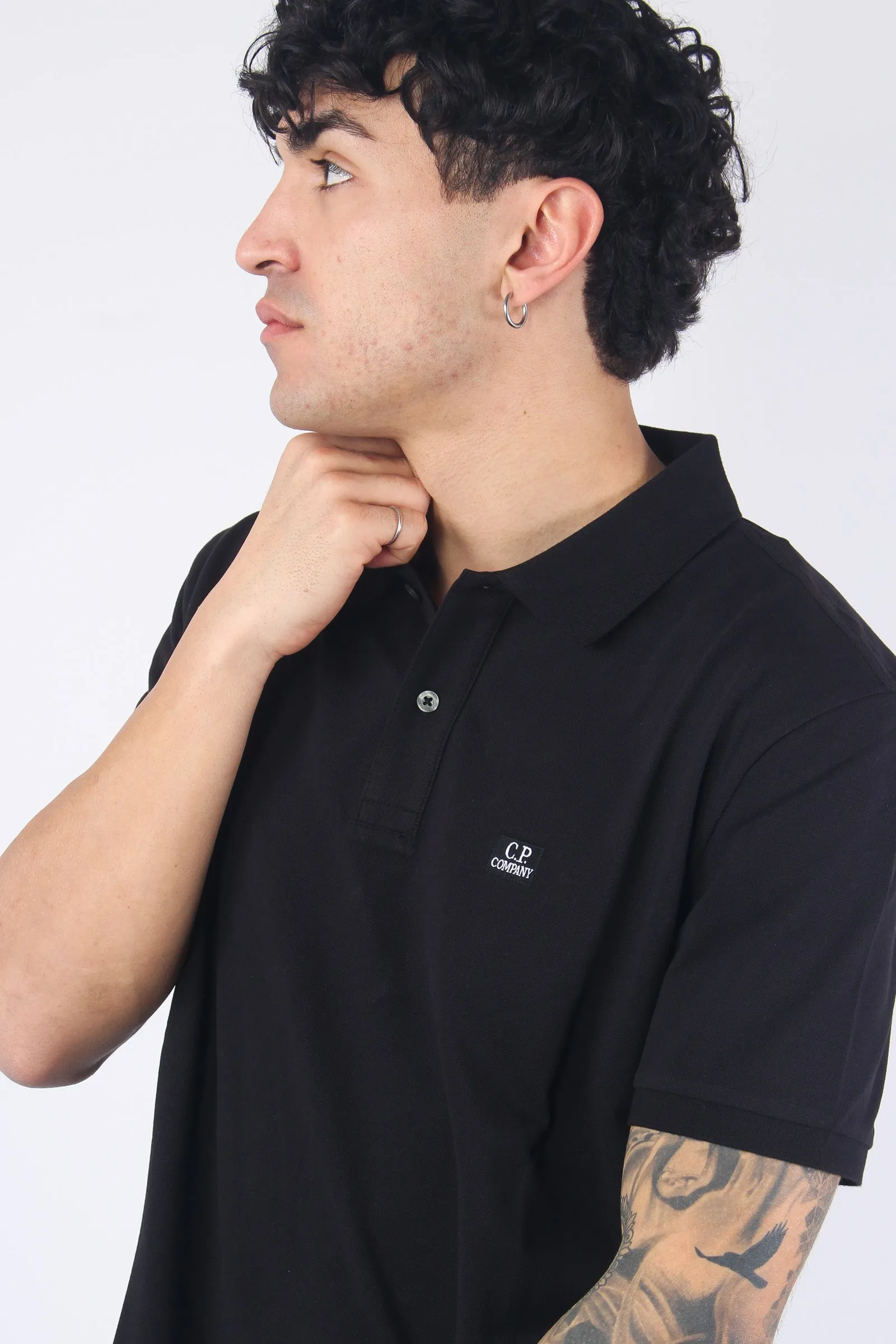 Polo Piquet Regualr Black