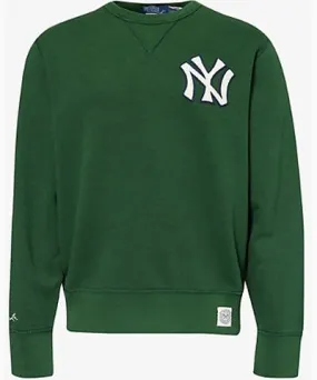 Polo Ralph Lauren x MLB Collection brand-embroidered cotton-blend jersey sweatshirt