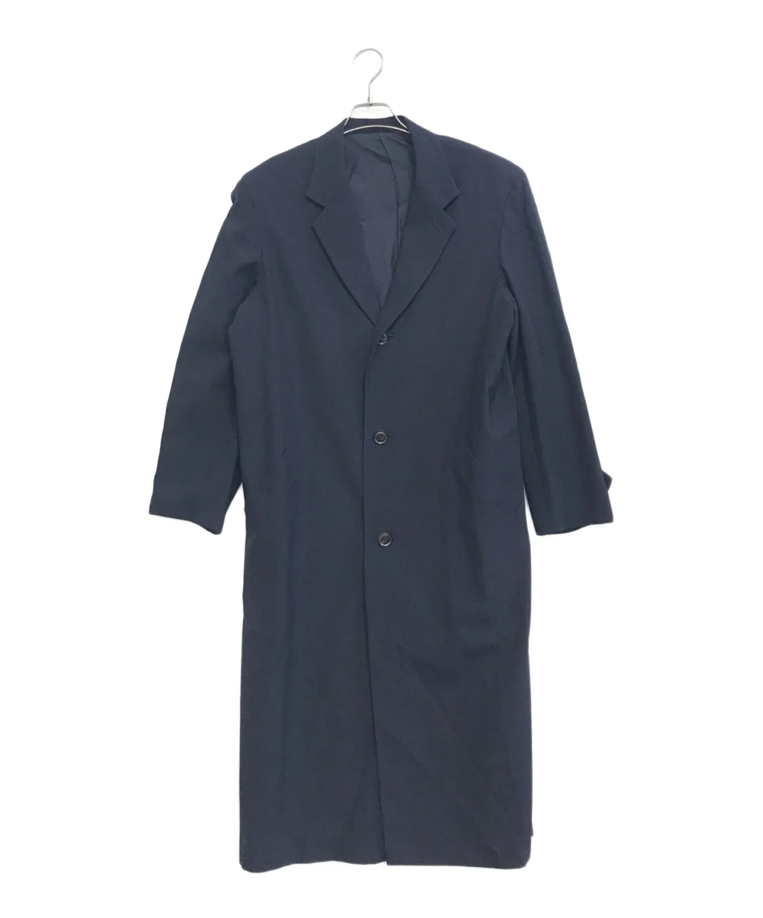 [Pre-owned] Y's Gabardine Wool Long Coat