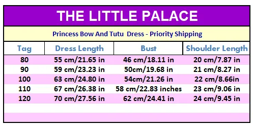 Princess Bow And Tutu  Dress