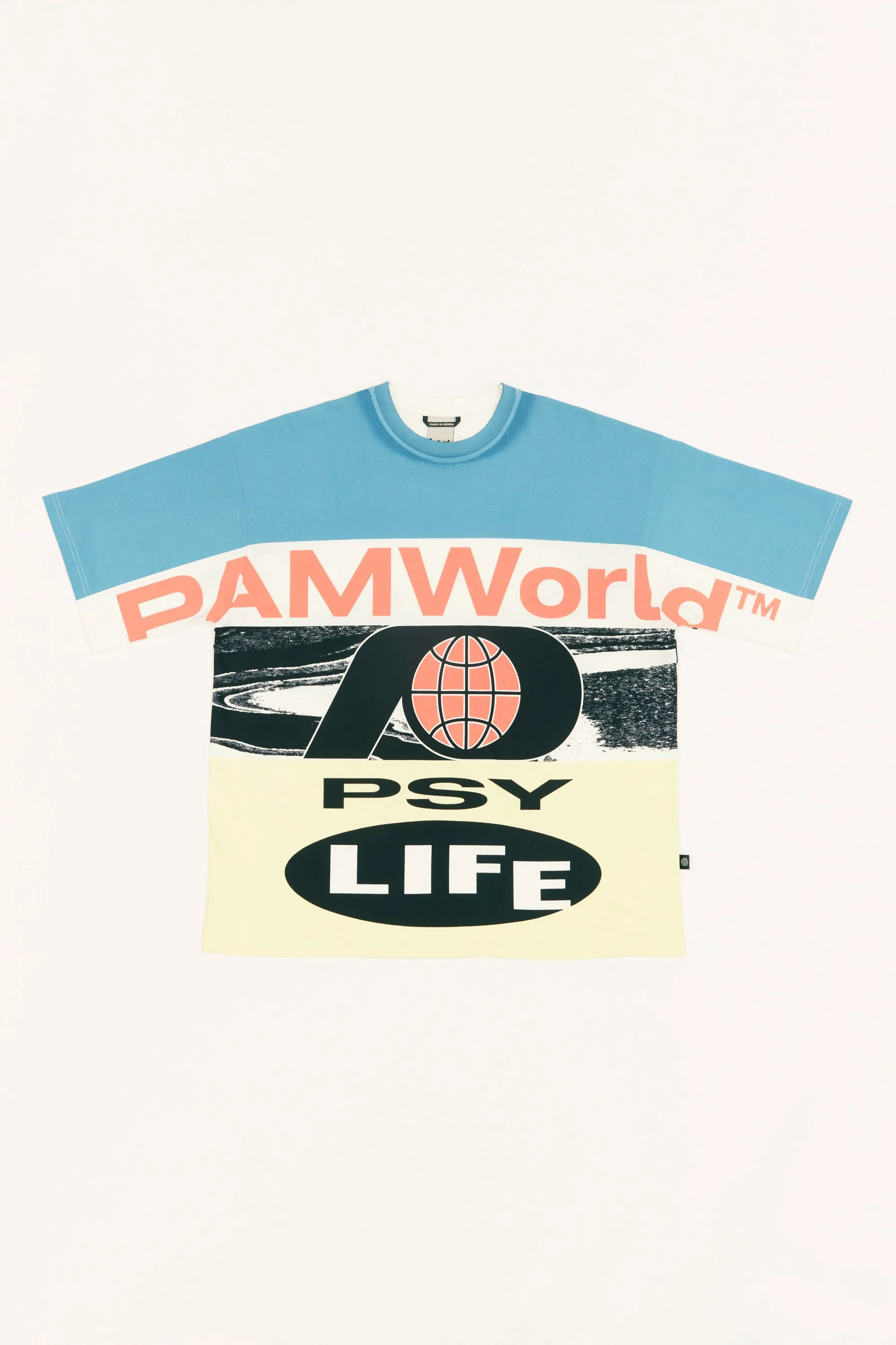 PSY LYF FLAG OVERSIZED TEE