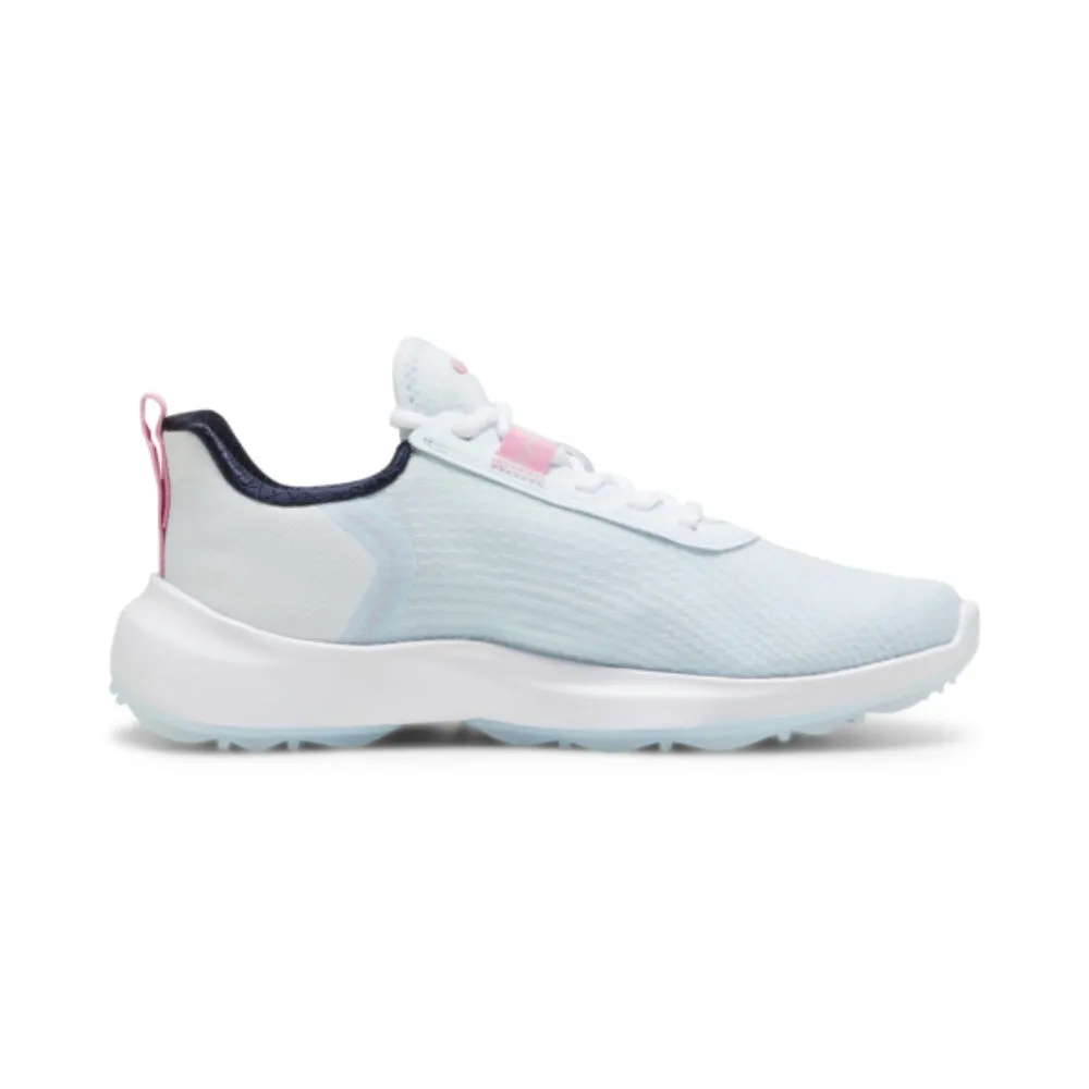 Puma Women's FUSION CRUSH SPORT Spikeless Golf Shoe - Icy Blue/Pink Icing