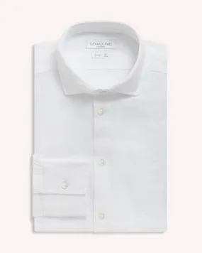 Richard James Linen Shirt White