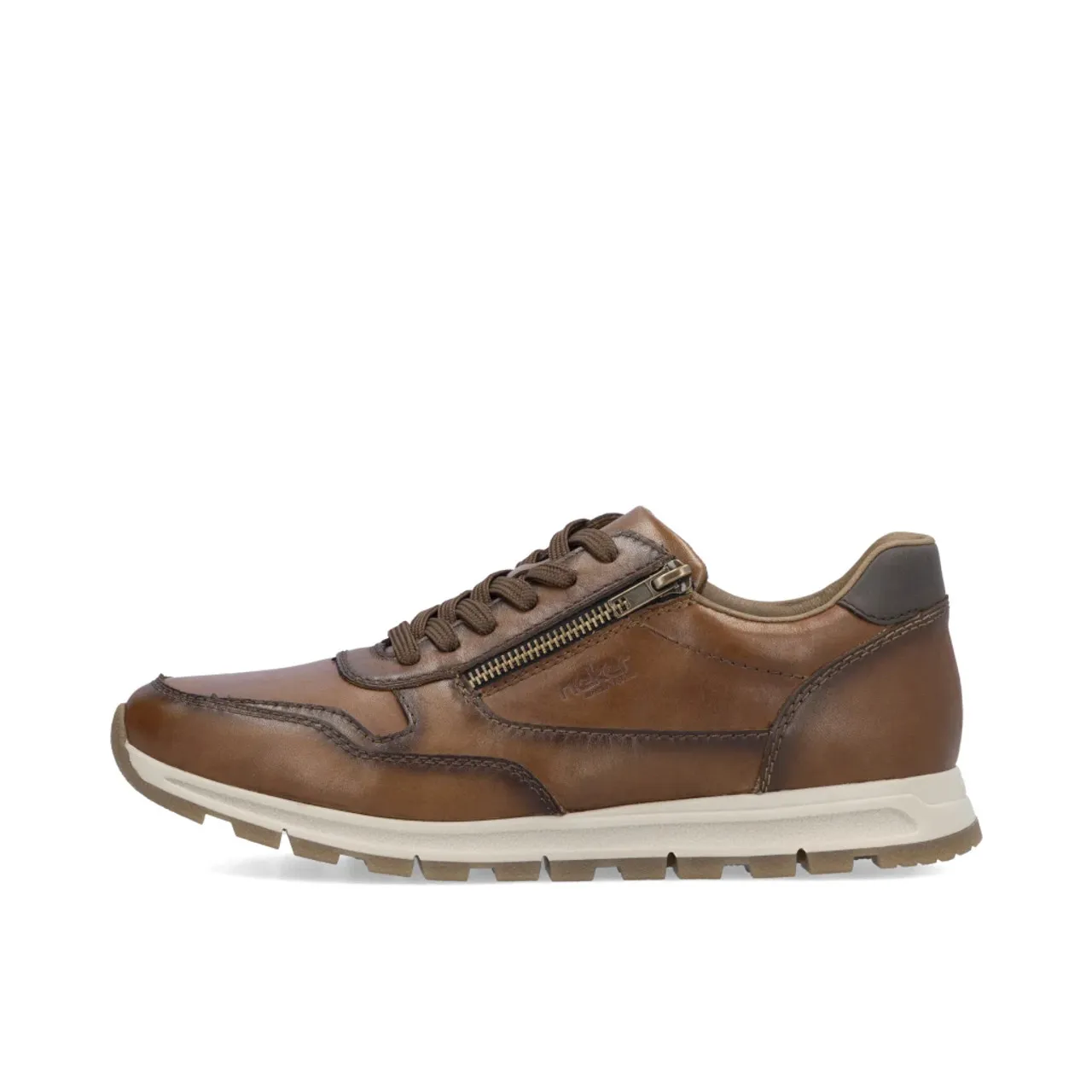 Rieker B0504-24 Tan Extra Wide Sneaker