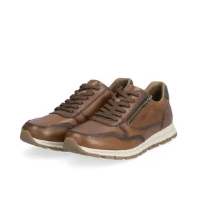 Rieker B0504-24 Tan Extra Wide Sneaker