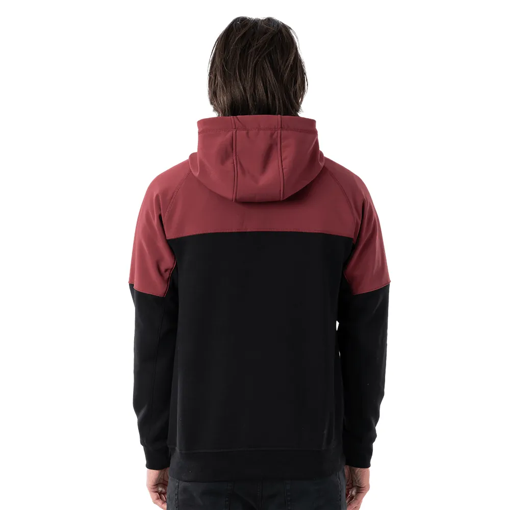 Rip Curl Anti-Series Viral Zip Fleece Jacket Maroon